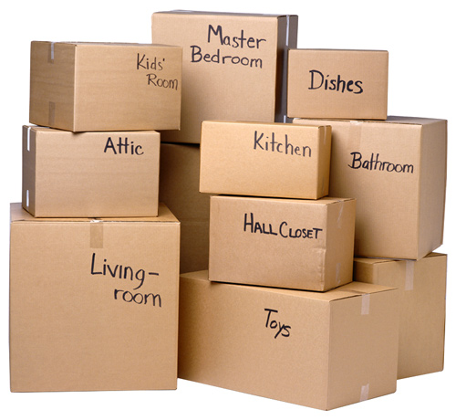Where to get packing boxes discount